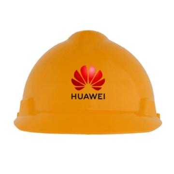 梅思安 V-GardPE豪华型安全帽，橙，10172514，正面印华为渐变logo，后面印数字（同系列30顶起订）