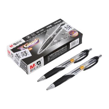 晨光 中性笔，GP-1350（黑色）盒装 0.5MM 配G-5笔芯（替代：MCT951） 售卖规格：12支/盒