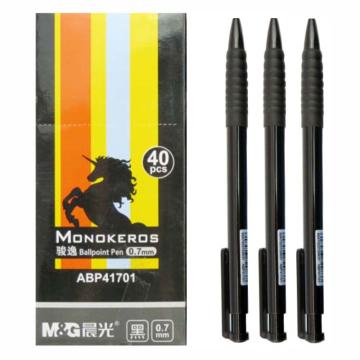 晨光 圆珠笔，ABP41701 0.7mm （黑色）盒装 （替代：MWW830） 售卖规格：40支/盒