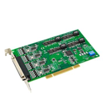 研华Advantech 4端口RS-232通用PCI串口卡，带浪涌保护，含一根DB9数据线，PCI-1610B-DE