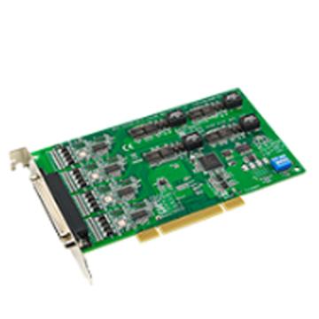 研华Advantech 4端口RS-232通用PCI串口卡，带隔离及浪涌保护，含一根DB9数据线，PCI-1610C-CE