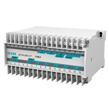 斯菲尔 三相交流电流变送器，JD194-BS4I3T 输入AC 5A 输出4-20mA，0.5级 售卖规格：1个