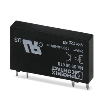 菲尼克斯/PHOENIX 微型固态继电器-OPT-24DC/ 48DC/100，2966618 售卖规格：10包/包