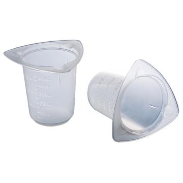 亚速旺/Asone 一次性三角量杯，CC-3067-04 带刻度 售卖规格：25个/袋