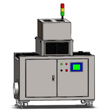 实锐 UV固化设备，包括柜式固化炉和RAD系列LED UV 上位机控制系统 V1.0，具备表面温度检测功能