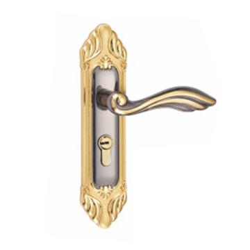 固特 门锁，5A599，锌合金/枪间金 售卖规格：1套