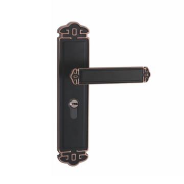 固特 门锁，7A919，锌合金/红铜黑古 售卖规格：1套