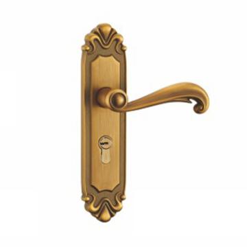 固特 门锁，3518，锌合金/金色 售卖规格：1套
