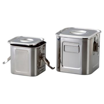 亚速旺/Asone 实验室用方形不锈钢罐 10型，4-5627-01 售卖规格：1个