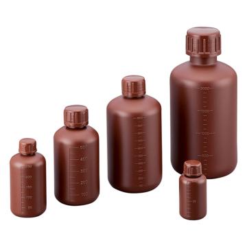 亚速旺/Asone HDPE窄口避光瓶100ml（茶色），2-5076-01 售卖规格：1个