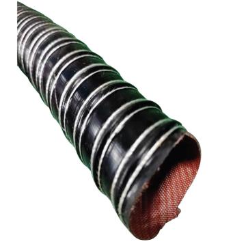 莱克斯/LKESS 氯丁橡胶复合软管，LKE429-115mm ，内径115mm，4米/条,持续不超150度,玻璃纤维外包氯丁橡胶 售卖规格：1条