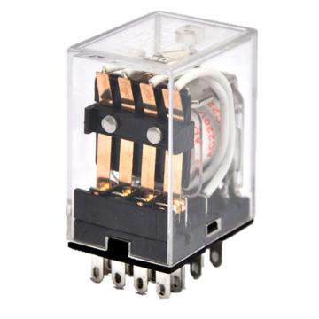 德力西/DELIXI CDZ9系列小型电磁继电器，CDZ952DLB CDZ9-52PL (带灯）DC24V 售卖规格：1个