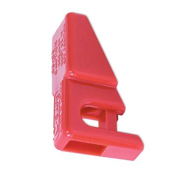 安赛瑞 特定规格电气开关锁具，工程塑料材质，红色，37060