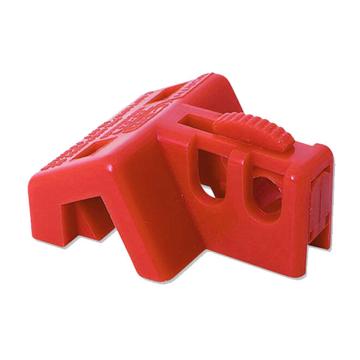 安赛瑞 特定规格电气开关锁具，工程塑料材质，红色，37061