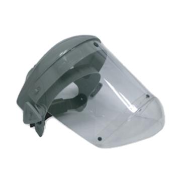洁适比JSP 防护面屏套装， 02-3250，帕洛玛全面防护面罩含头戴式支架（灰) 带下颚护盔