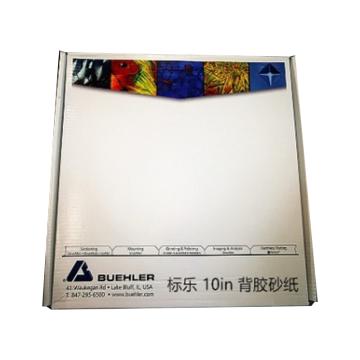 标乐/BUEHLER PSA自带背胶碳化硅砂纸，36-08-0120 Φ203，120# 售卖规格：100片/包