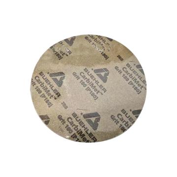 标乐/BUEHLER PSA自带背胶碳化硅砂纸，36-08-0360 8"（Φ203mm），80# 售卖规格：100片/包