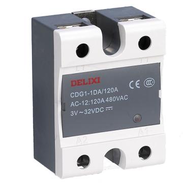 德力西/DELIXI CDG1系列单相固态继电器，CDG11AA80A CDG1-1AA 80A 售卖规格：1个