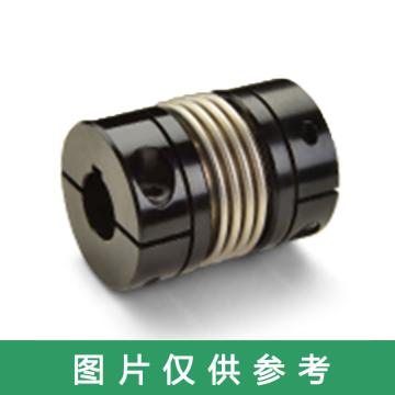 Ruland BCK-波纹管联轴器，夹紧式，带键槽，英制，铝合金，BCK16-6-5-A 售卖规格：1个