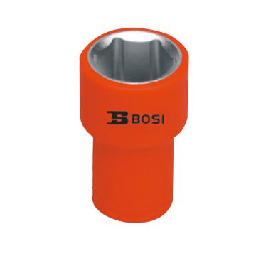 波斯BOSI 1/4"(6.35mm)系列VDE绝缘公制套筒，8mm，BS600141