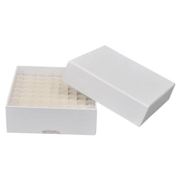 西域推荐 带孔冷冻盒 8×8孔 适用3”冷冻管，CC-5250-01 售卖规格：12只/袋