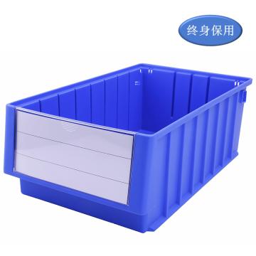 Raxwell 分隔式零件盒 物料盒，外尺寸规格D*W*H(mm)：400×235×140，全新料，蓝色，单位：个