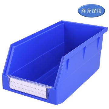 Raxwell 背挂零件盒 物料盒，TK015(标签牌1+标签纸1) 外尺寸规格D*W*H(mm)：270×140×125，全新料，蓝色 售卖规格：1个