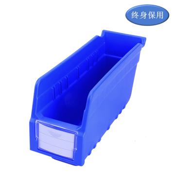 Raxwell 精益零件盒 物料盒，外尺寸规格D*W*H(mm)：300×100×150，全新料，蓝色，单位：个