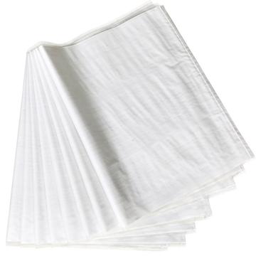 Raxwell 白色塑料编织袋 加厚款,68g/㎡,尺寸(cm):50*80,100条/包