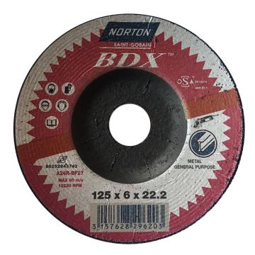 诺顿 BDX角磨片,通用型,125×6×22.2