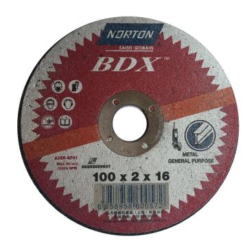 诺顿 BDX切割片,通用型,100×2×16，50片/盒