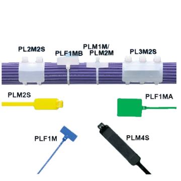 泛达/Panduit 自锁式可标识扎带，PLF1M-C0 耐UV 售卖规格：100个/包