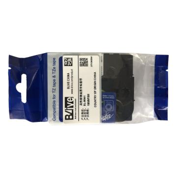 Blive 标签机色带，PET，18mm×8m，银底黑字，BL-M941 售卖规格：1卷