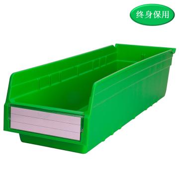 Raxwell 精益零件盒 物料盒，外尺寸規格D*W*H(mm)：600×200×150，全新料，綠色，單位：個