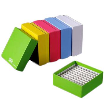 巴罗克 彩色纸冷冻盒,2英寸,100格,覆亚膜,5个/包,20包/箱，90-5200 售卖规格：100个/箱