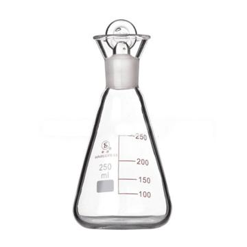 申迪 碘量瓶500mL，材质：玻璃，配有磨口塞，500mL 售卖规格：1个