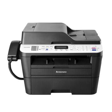 联想/Lenovo 黑白激光多功能一体机，M7675DXF A4(打印 复印 扫描 传真) 30页/鼓粉分离/网络/双面打印 售卖规格：1台
