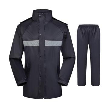 燕王 行业专用反光雨衣套装，深藏青，男女款，612-2XL