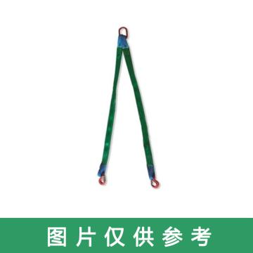 多来劲 双腿扁平吊装带组合索具，2.8T×1m（总长）末端做成吊环，不配吊钩，安全系数4倍