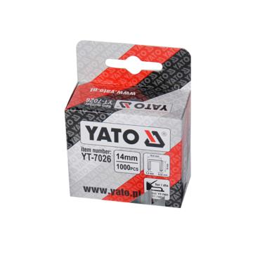 易尔拓/YATO 门型钉，YT-7026 10.6x1.2*14mm 售卖规格：1包