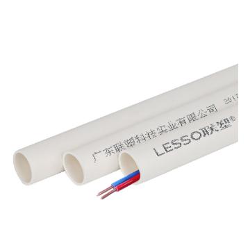 联塑 PVC电线管（国标管）白色，dn25,2M 售卖规格：1根