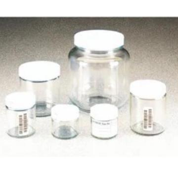 I-Chem 500ml SS 矮透明玻璃瓶，已认证，320-0500 售卖规格：12个/箱