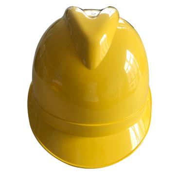 禄华 ABS V型安全帽，黄色，WX-V，华电定制（同系列30顶起印）