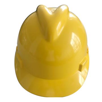 禄华 ABS V型安全帽，圆形帽舌，黄色，WX-V2，华电定制（同系列30顶起印）