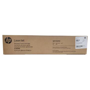 惠普/HP 墨粉，W9190MC 黑色(适用 E77822/E77825/W77830系列机型)约29000页(替代9040MC) 售卖规格：1个