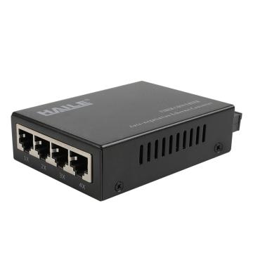 海乐 光纤收发器电信工程级，HC-820-4 售卖规格：1盒