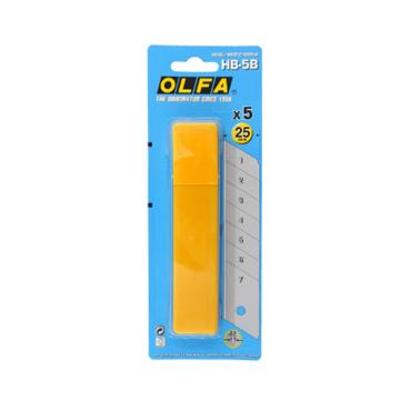 OLFA 刀片，5片装，HB-5B 售卖规格：1盒