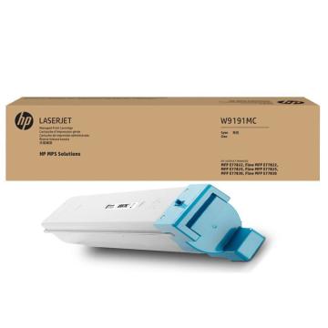 惠普/HP 墨粉，W9191MC 青色(适用 E77822/E77825/W77830系列机型)(替代9041MC) 售卖规格：1个
