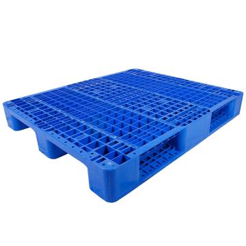 哈德威 川字网格托盘,全新HDPE,1200×1000×150mm,静载4.5T,动载1.1T,货架载0.5T,蓝色，TK1210CW-B 售卖规格：1个