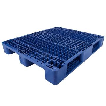 哈德威 川字网格托盘,改性HDPE,1200×1000×150mm,静载4T,动载1T,货架载0.4T,蓝色，TK1210CW-A 售卖规格：1个